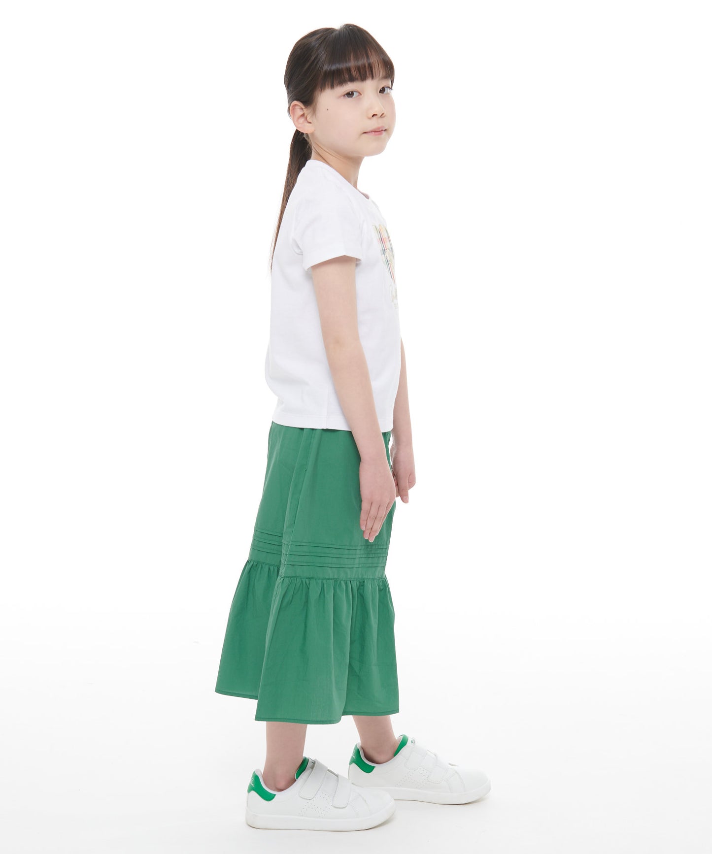 ビッグハートモチーフTシャツ【キッズ】