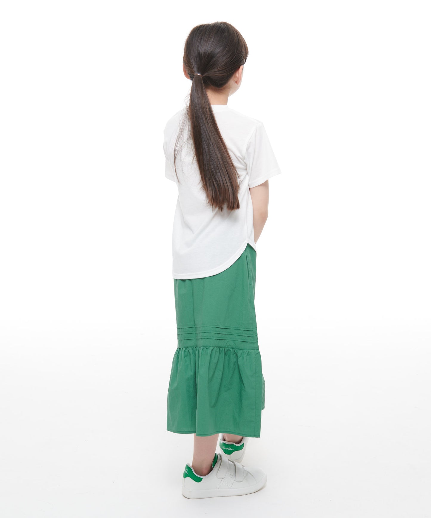 ニットベスト×ラウンドテールTシャツセット【キッズ】