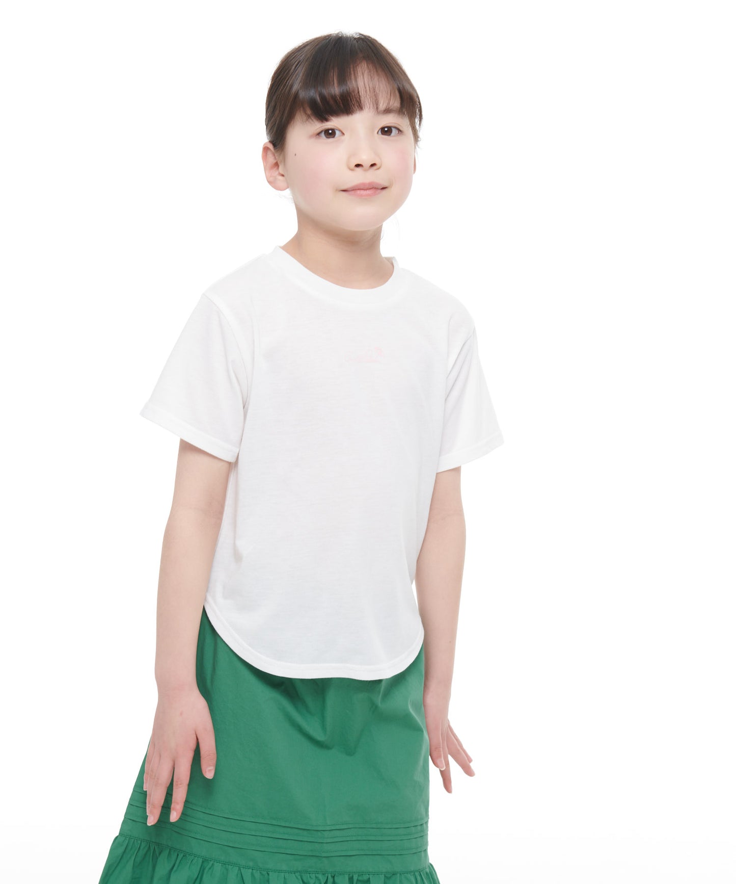ニットベスト×ラウンドテールTシャツセット【キッズ】