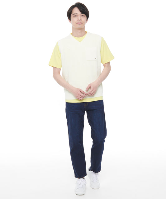 Arnold Palmer 【残り1点】ストレートストレッチデニムパンツ for men's
