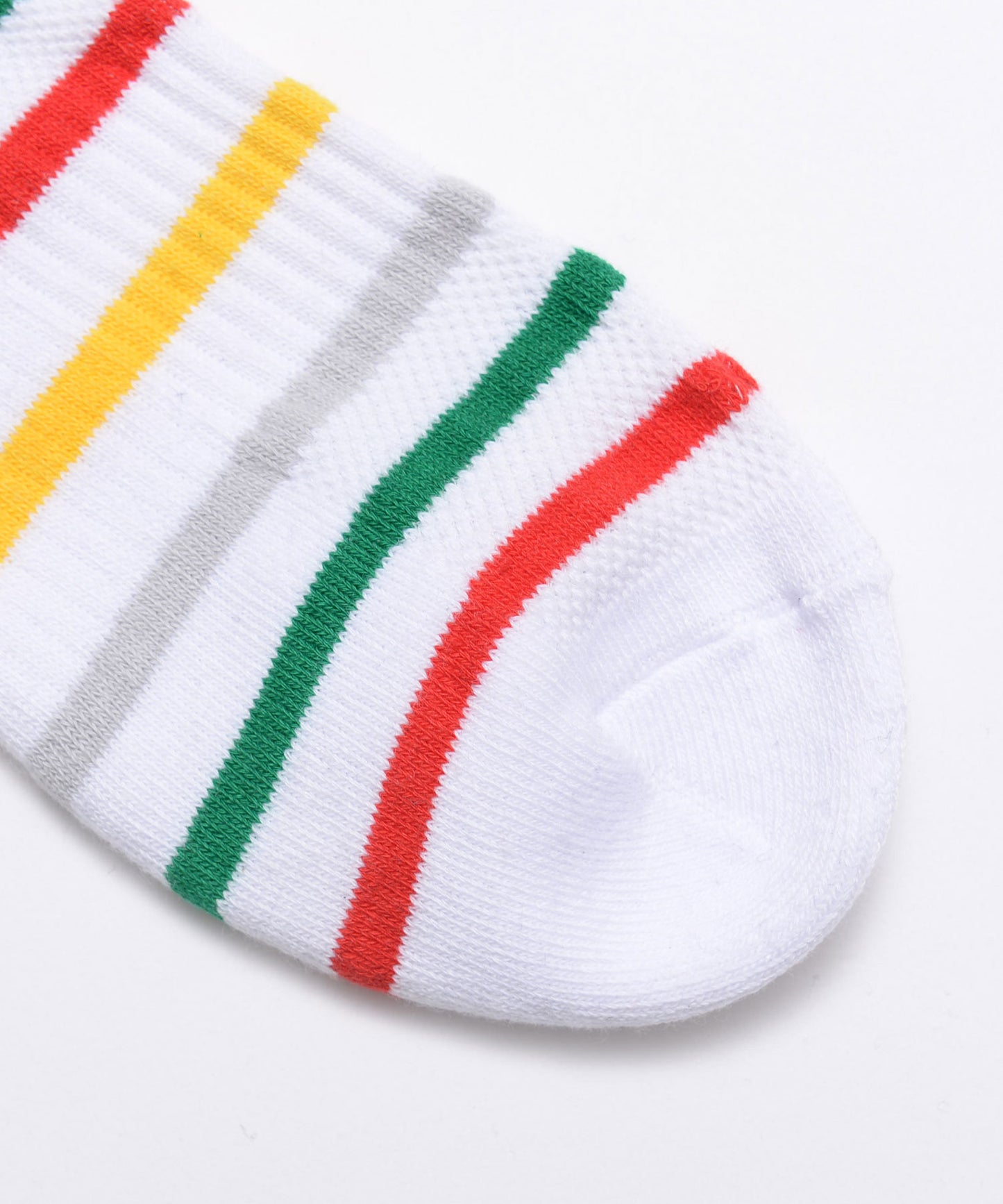 マルチボーダー クルーソックス for men's