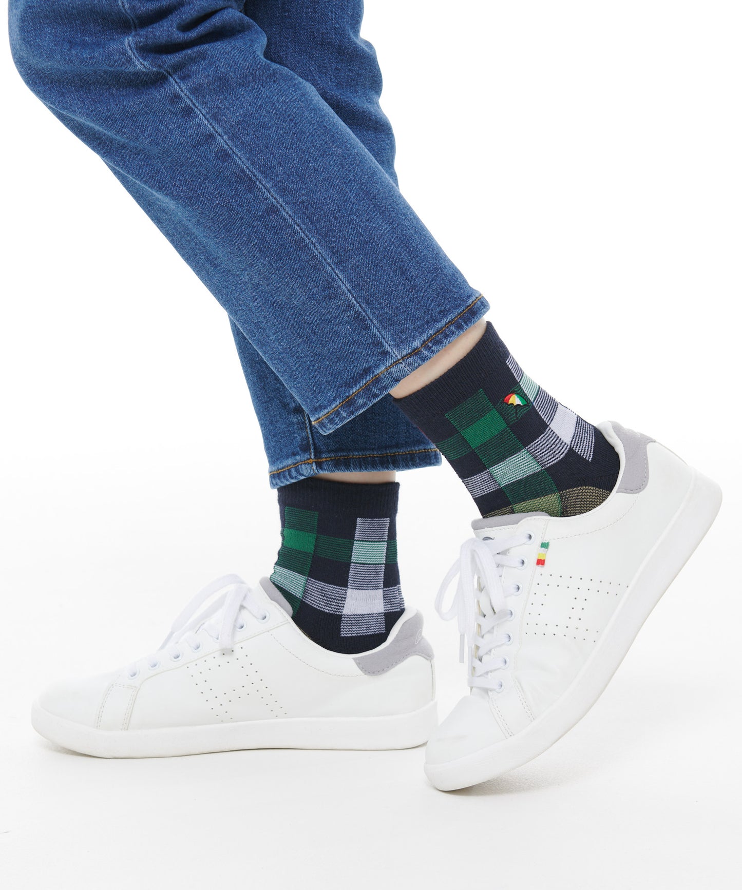 パーマーチェック ショートソックス for ladies'