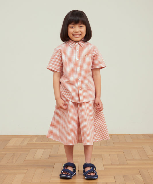 Arnold Palmer ギンガムチェックギャザースカート 【キッズ】