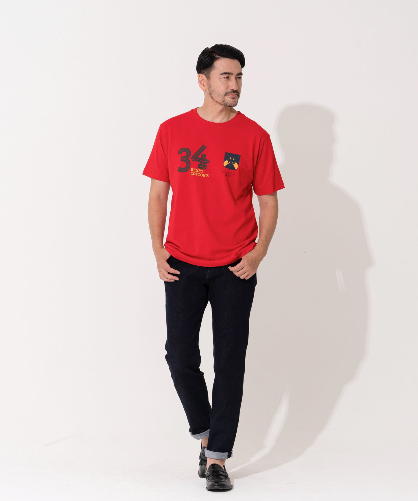 抗菌防臭 ユニフォーム風デザインTee