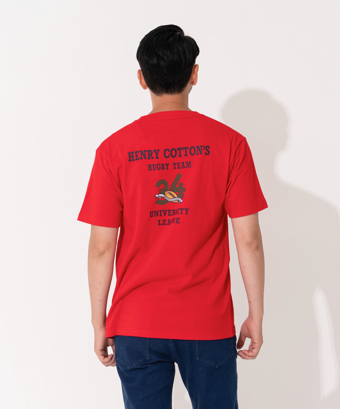 抗菌防臭 ラグビーチーム胸ポケ付Tee