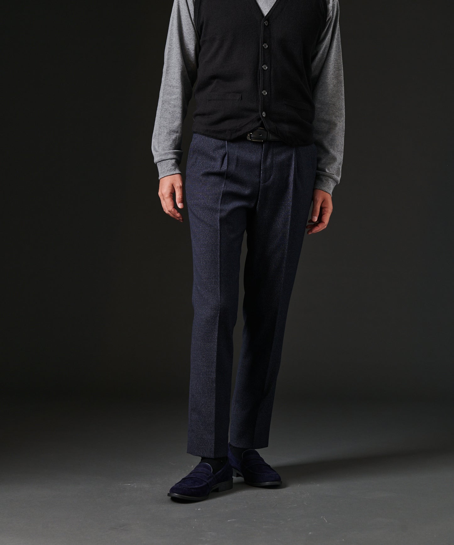 LUMILETウールSETUPパンツ