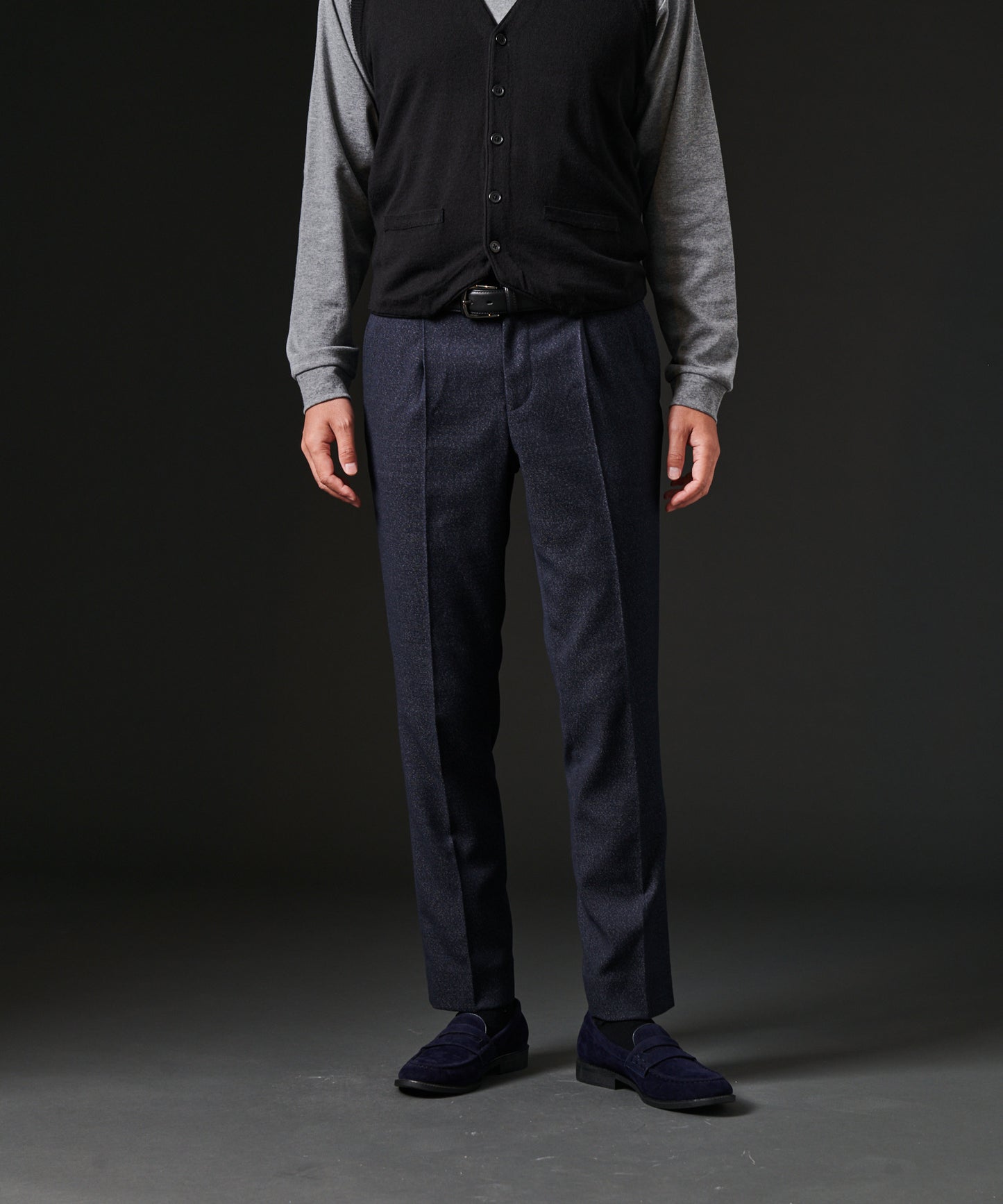 LUMILETウールSETUPパンツ