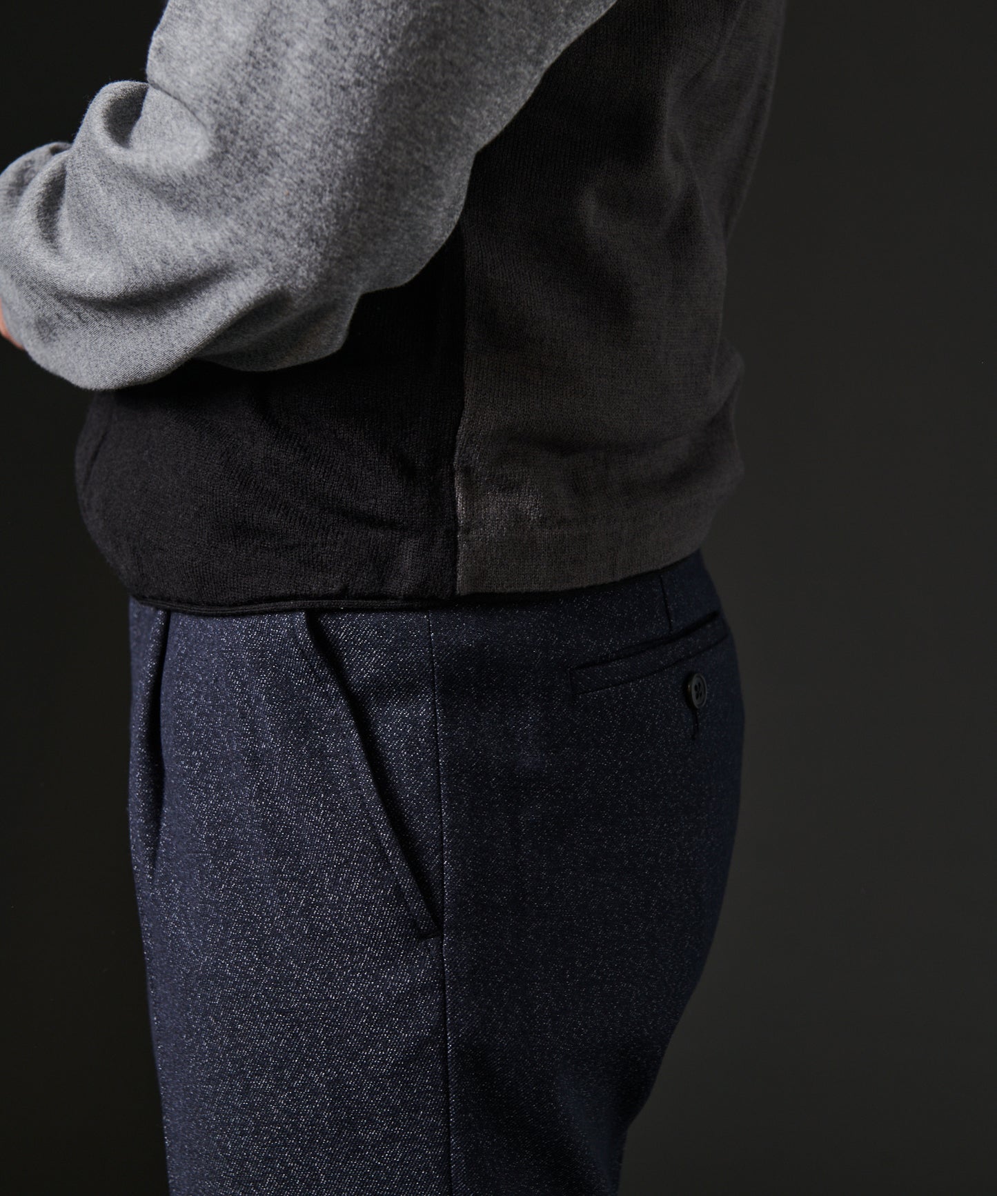 LUMILETウールSETUPパンツ