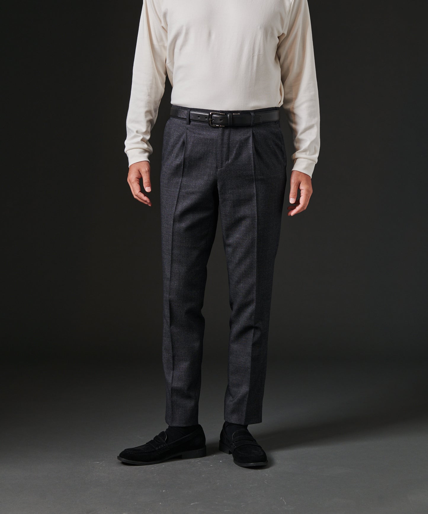 TWバーズアイサイドシャーリングパンツ