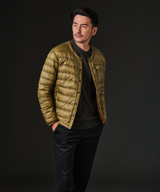 HIROKO KOSHINO  20Dナイロンインナーダウンブルゾン