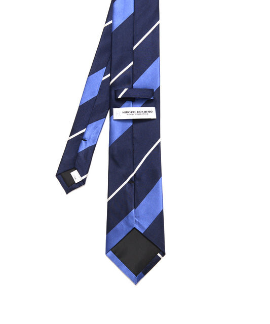 HIROKO KOSHINO マルチボーダー柄ネクタイ