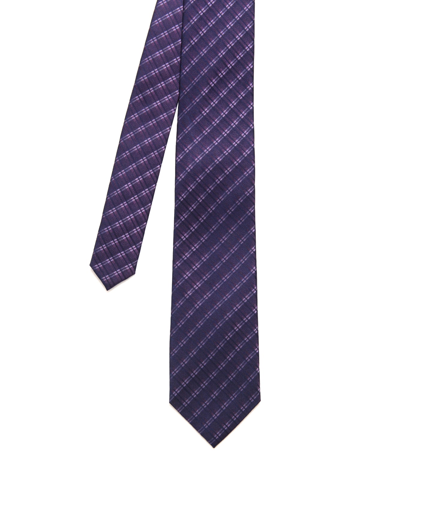 チェック柄ネクタイ