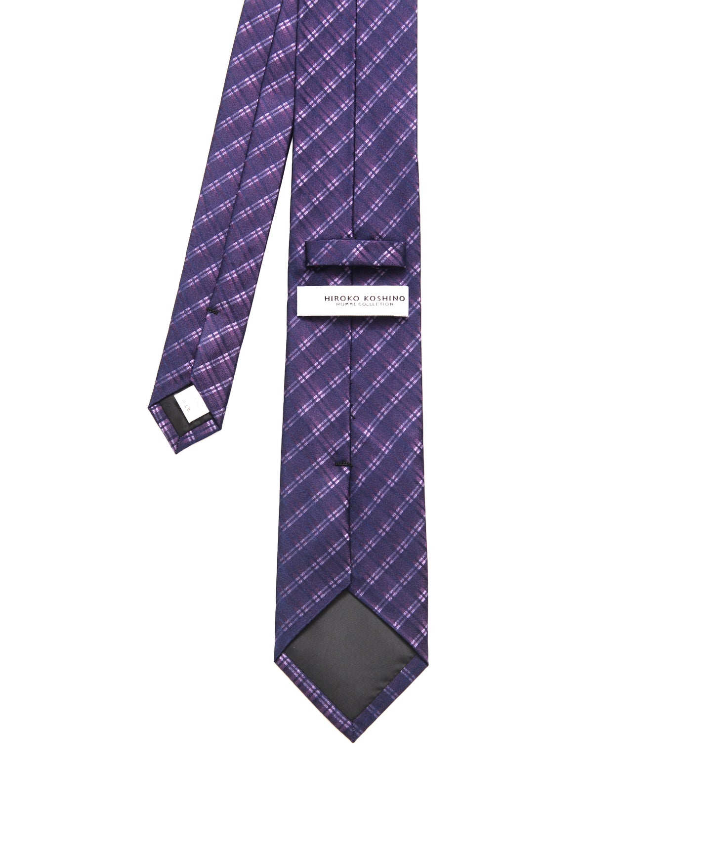 チェック柄ネクタイ