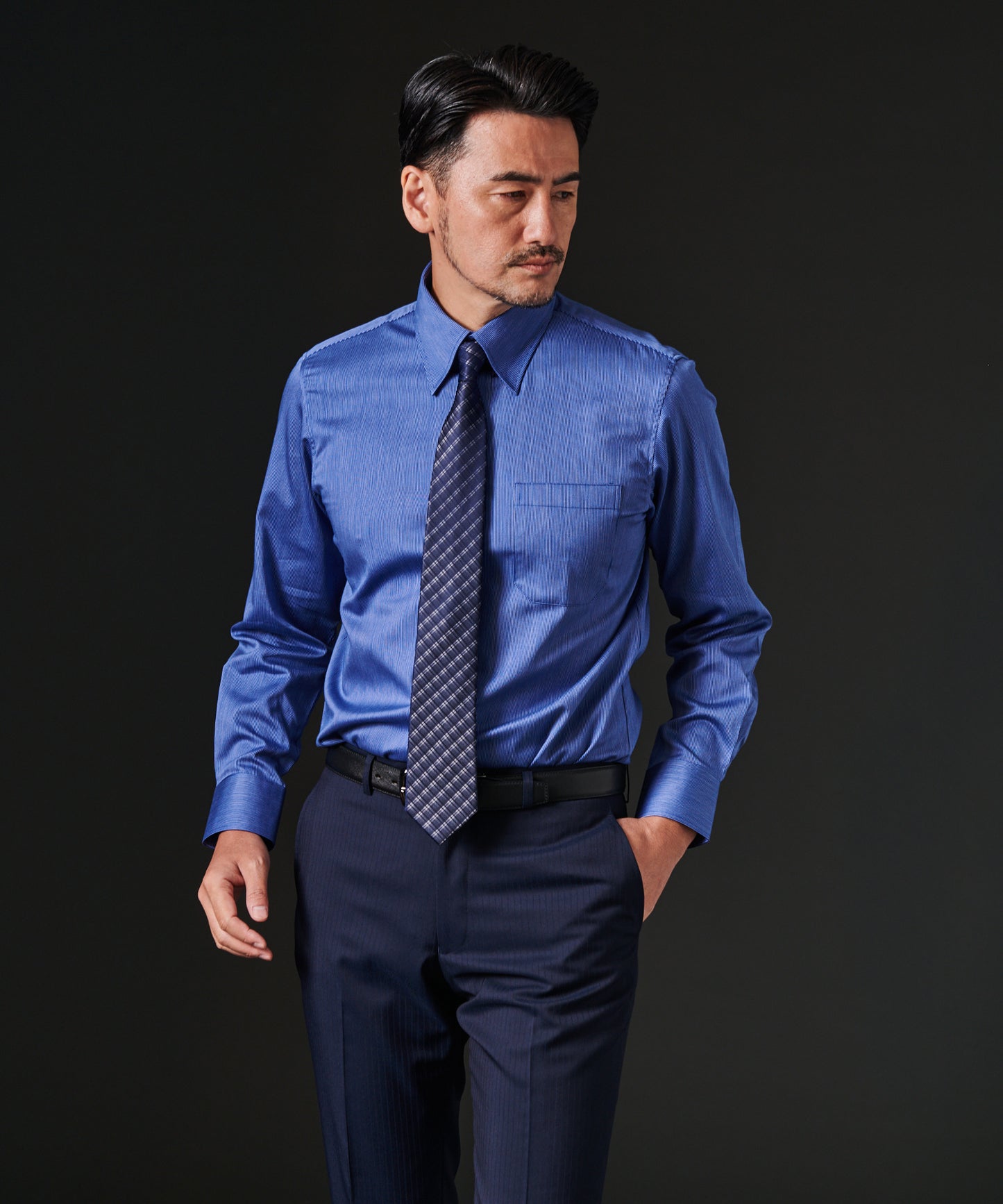 チェック柄ネクタイ