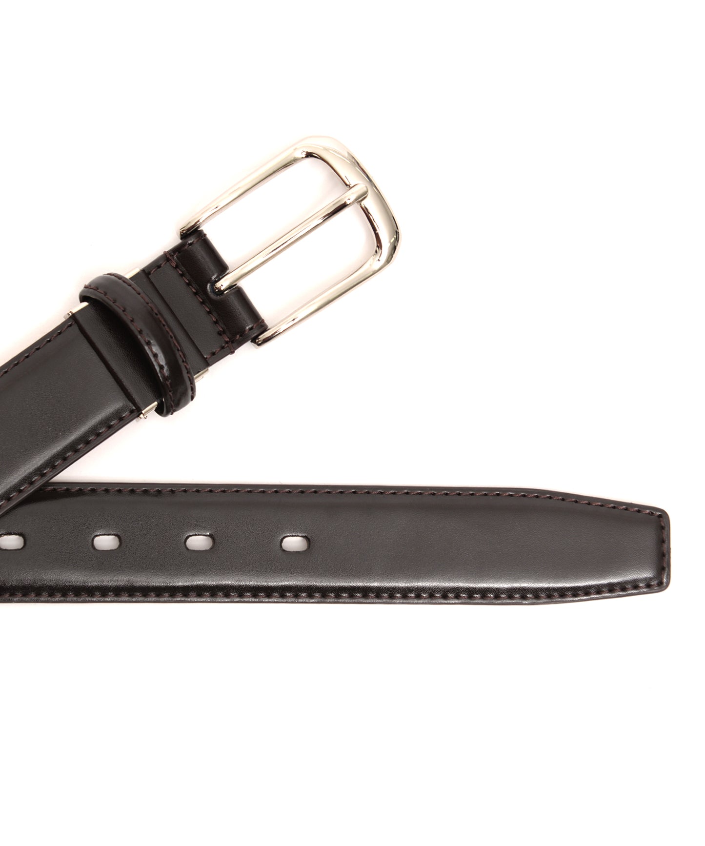 牛革スムース型押しベルト