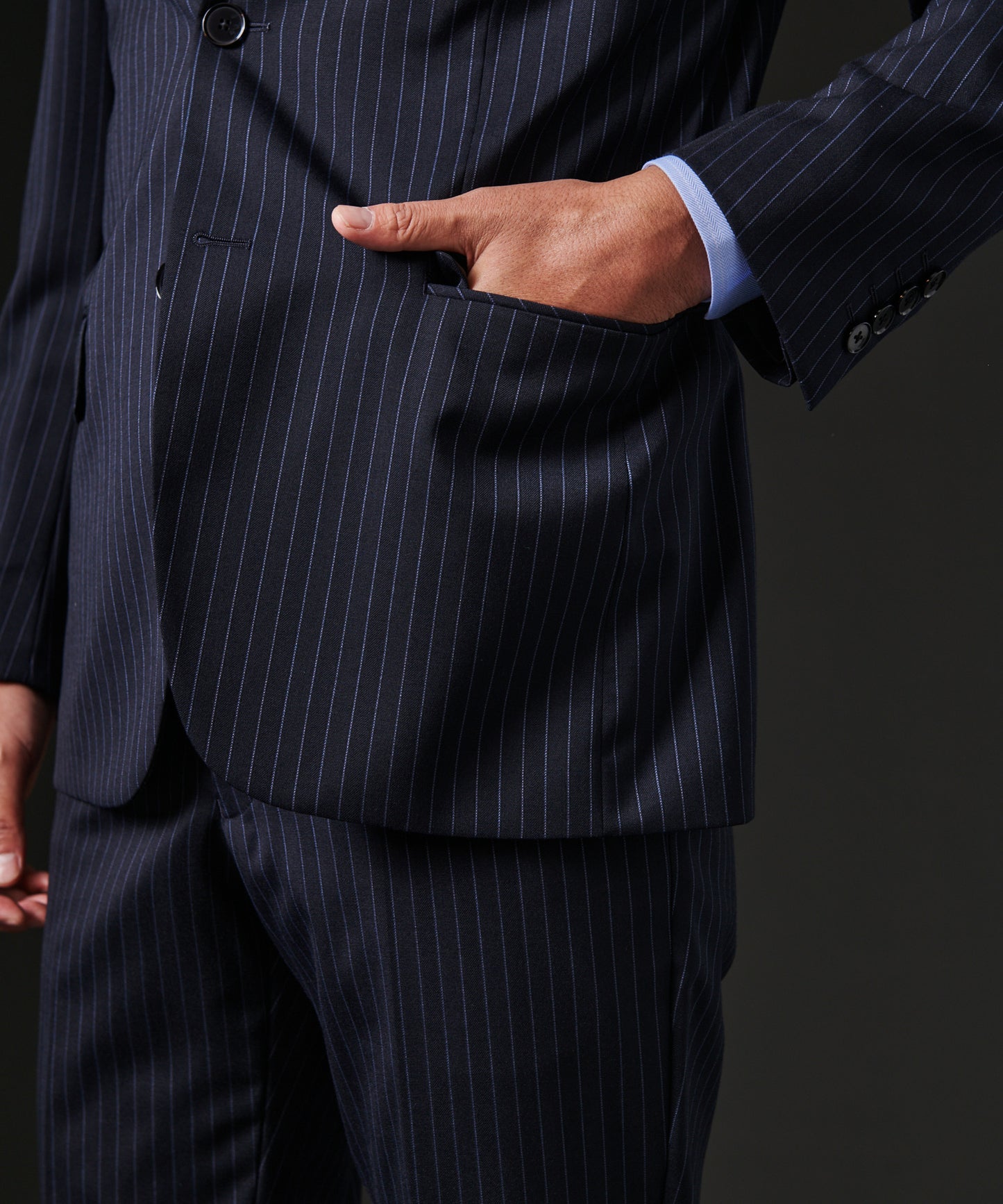 TWピンストライプスーツ