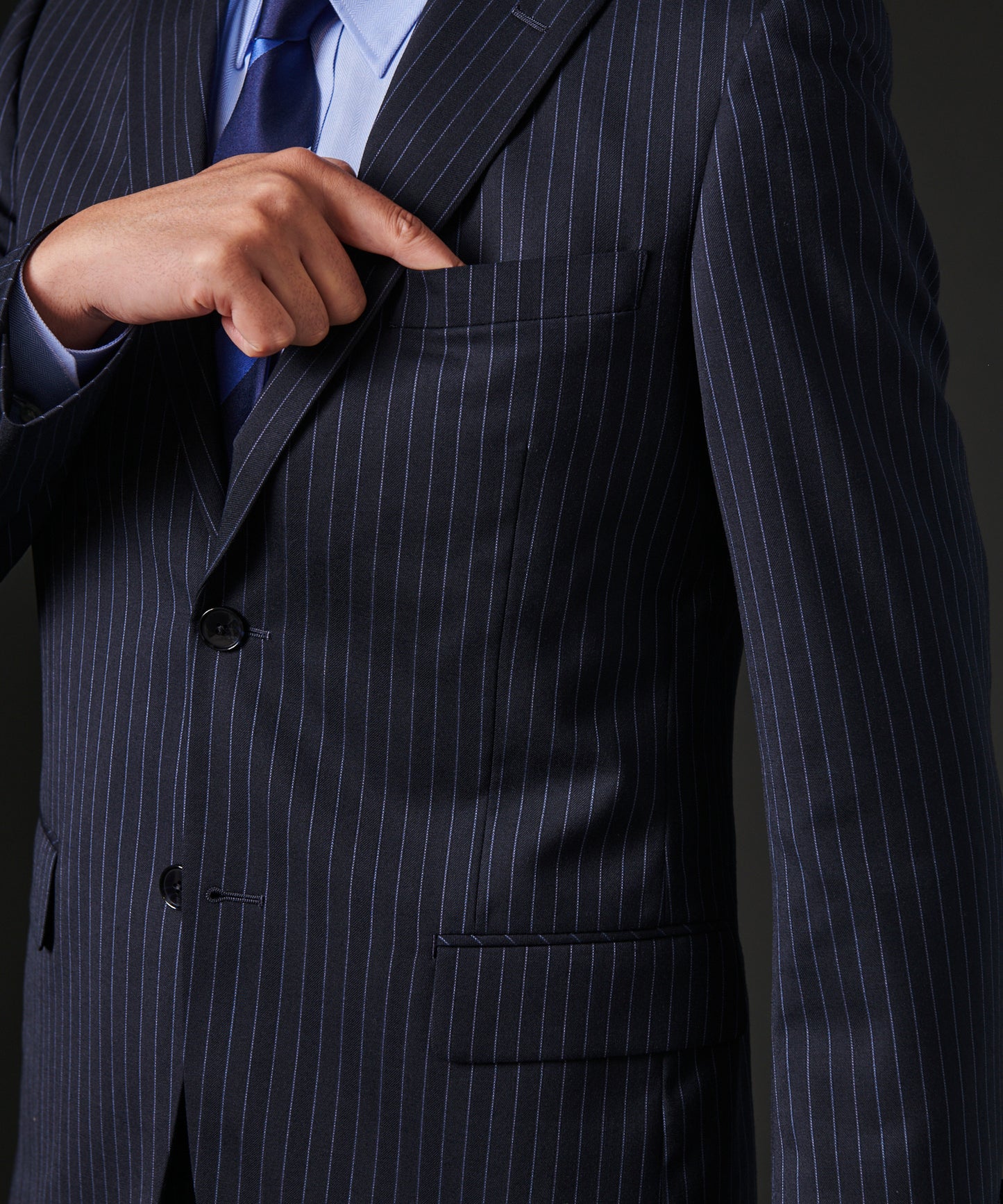 TWピンストライプスーツ