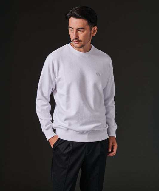 HIROKO KOSHINO USAコットン裏毛トレーナー