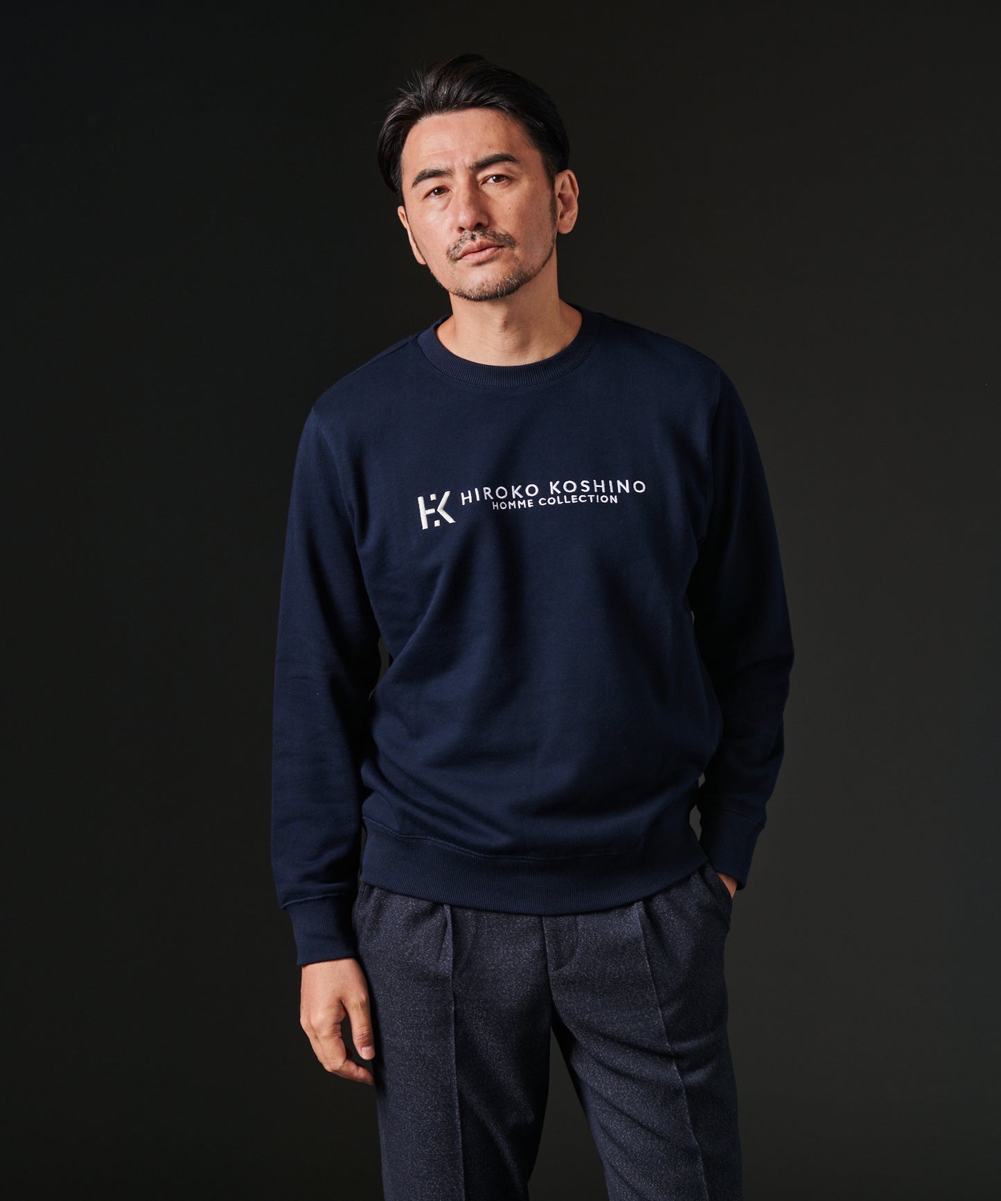 USAコットン刺繍裏毛トレーナー