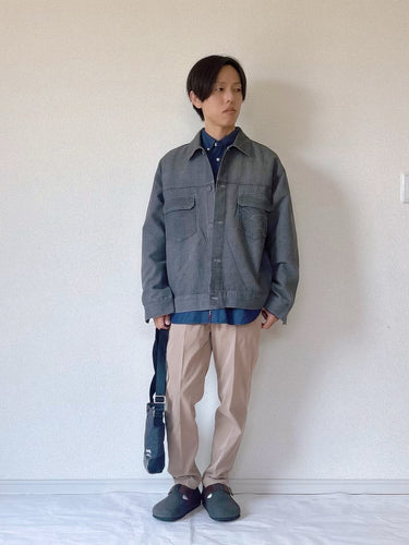 デニム×デニムで魅せる上品カジュアル