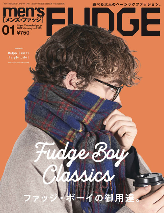 men's FUDGE 1月号 (11月25日発売)