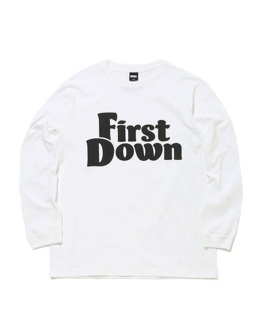 FIRST DOWN USA　 プリント ロングスリーブ TEE コットン ジャージ | L/S TEE COTTON JERSEY