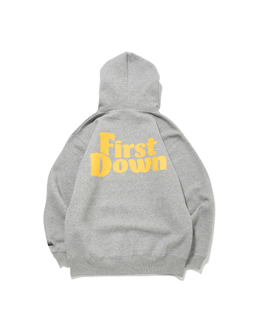 FIRST DOWN USA　プリント フーディ コットン スウェット | HOODED SWEAT