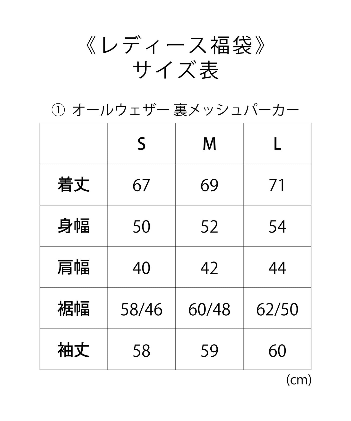 【予約】 2025福袋《レディース》 Aセット