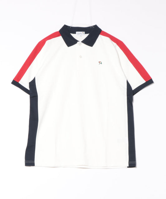 Arnold Palmer　 コットンスムース シェアカラー ブロッキングポロシャツ