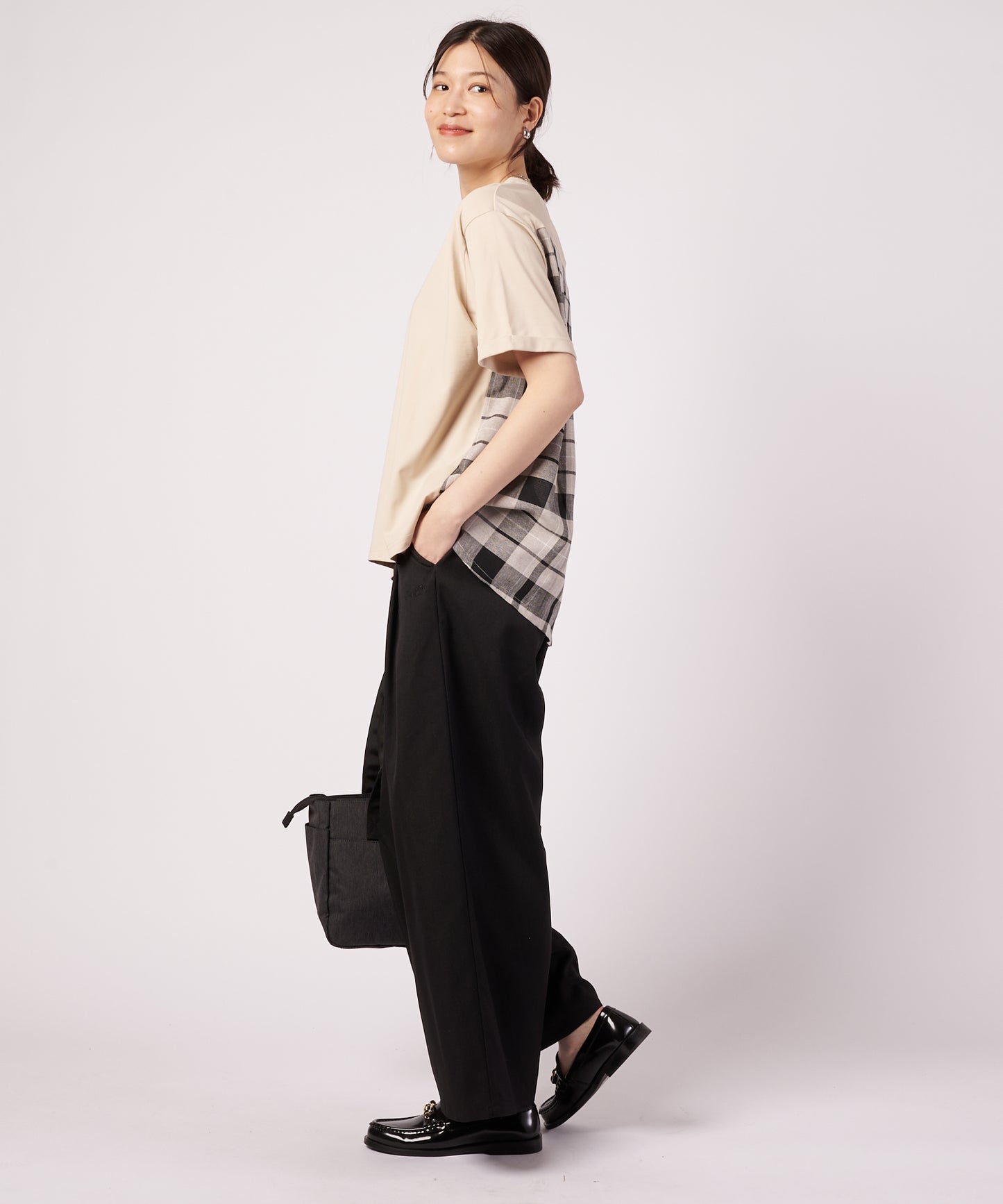 ビックチェック ドッキング プルオーバー