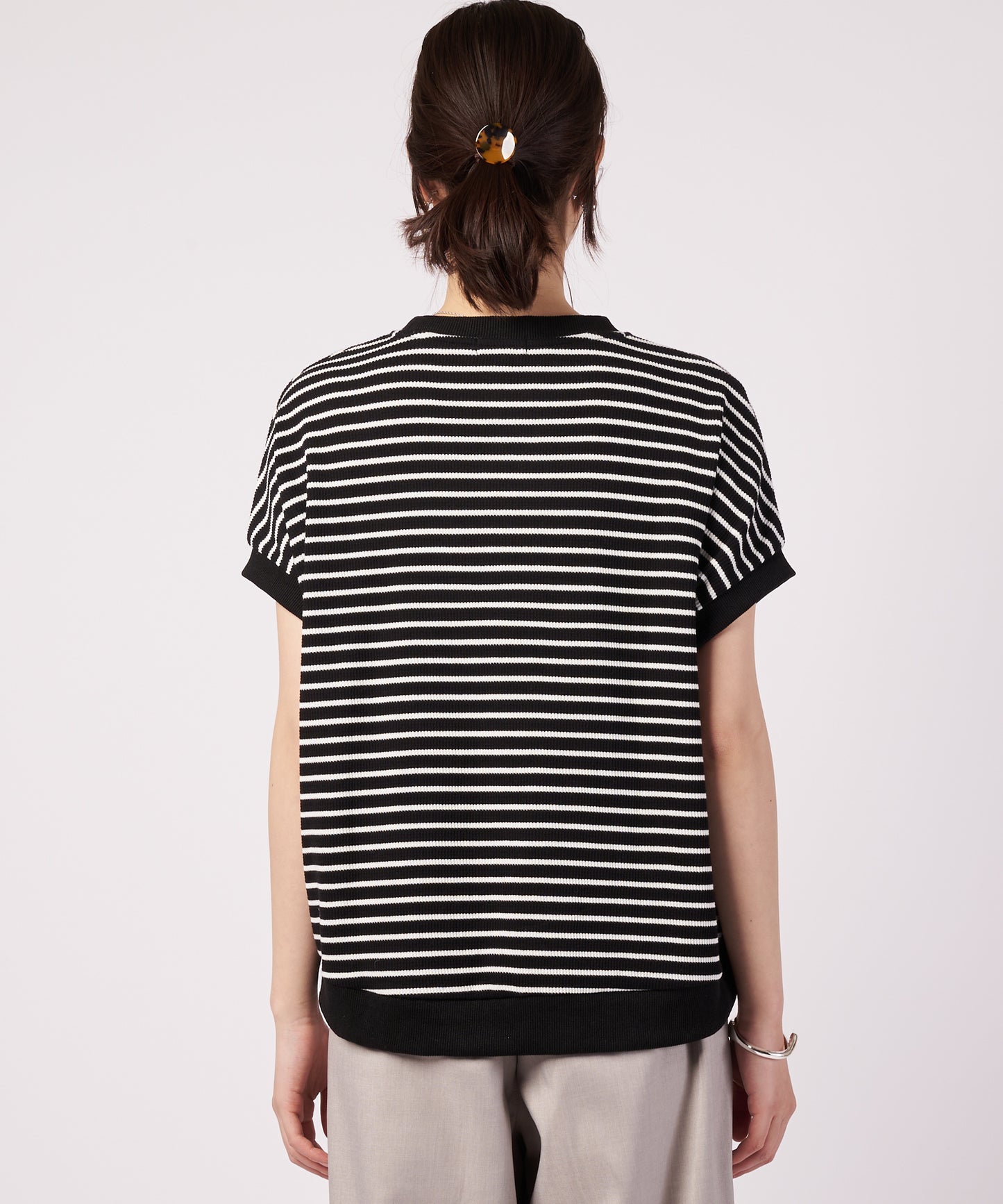 ワッフルボーダー フレンチ Tシャツ