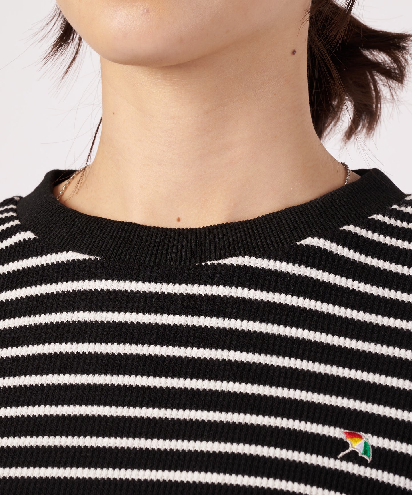 ワッフルボーダー フレンチ Tシャツ