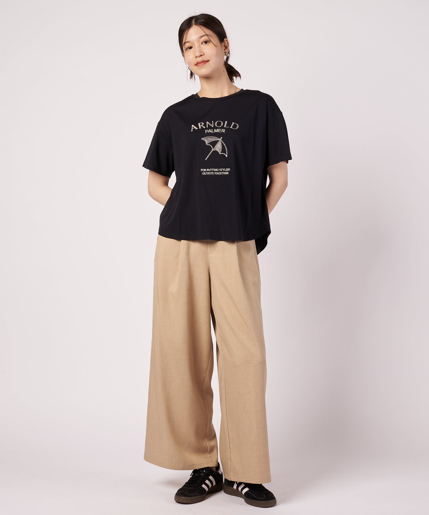 アーノルド パーマー ロゴ エンブロ Tシャツ