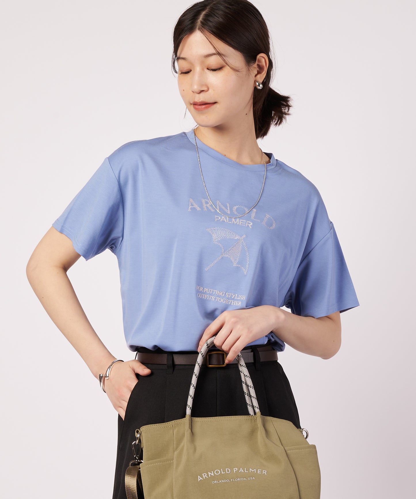 アーノルド パーマー ロゴ エンブロ Tシャツ