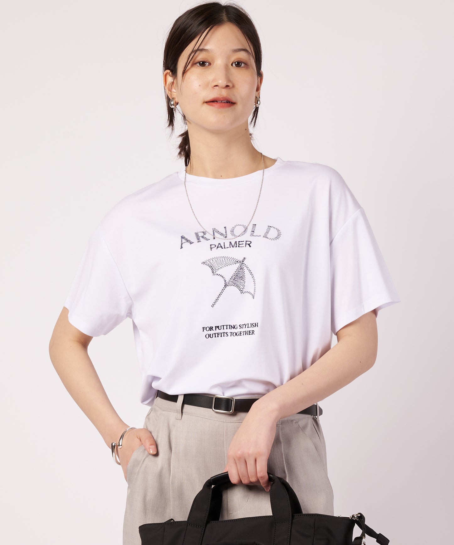 アーノルド パーマー ロゴ エンブロ Tシャツ