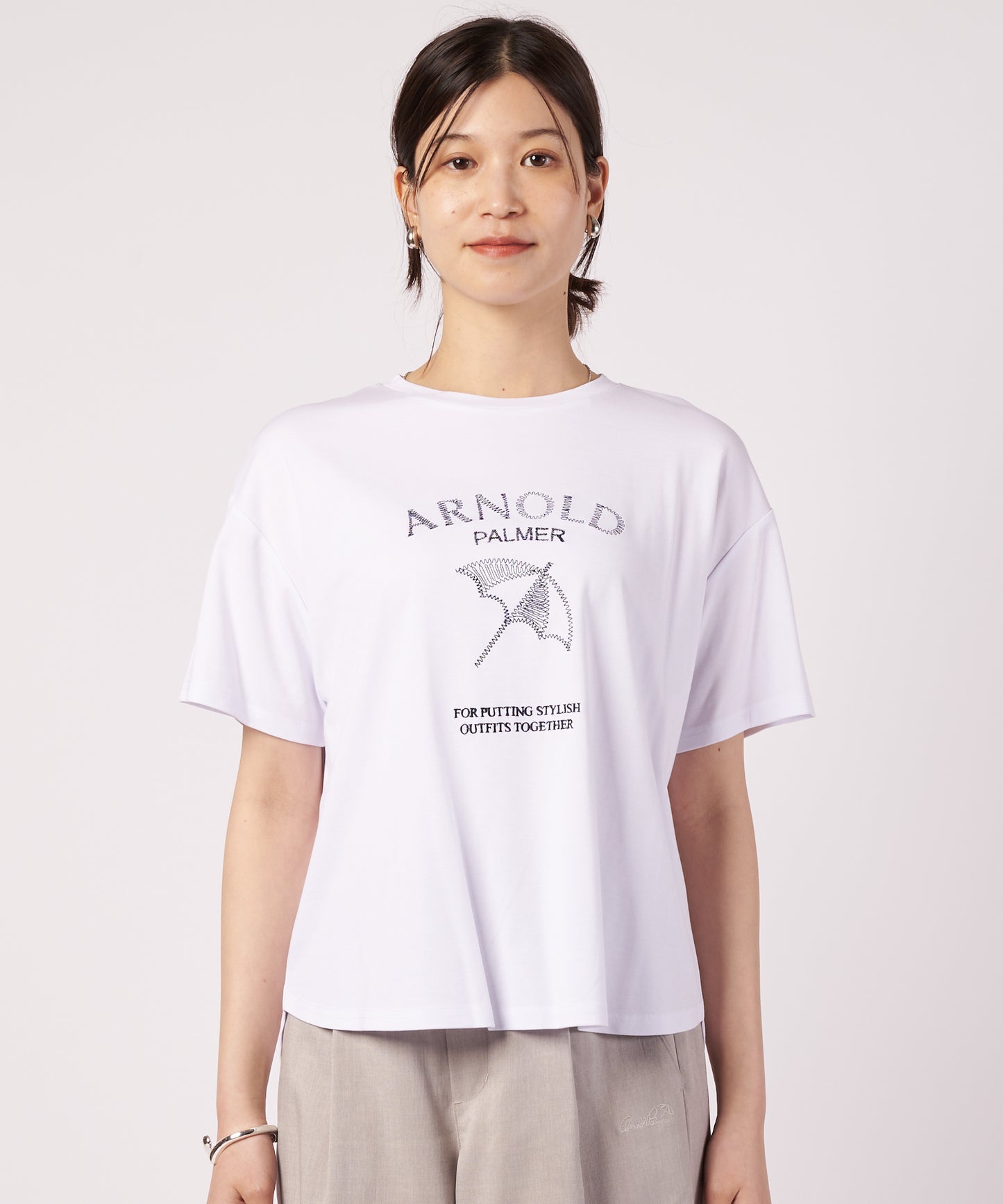 アーノルド パーマー ロゴ エンブロ Tシャツ