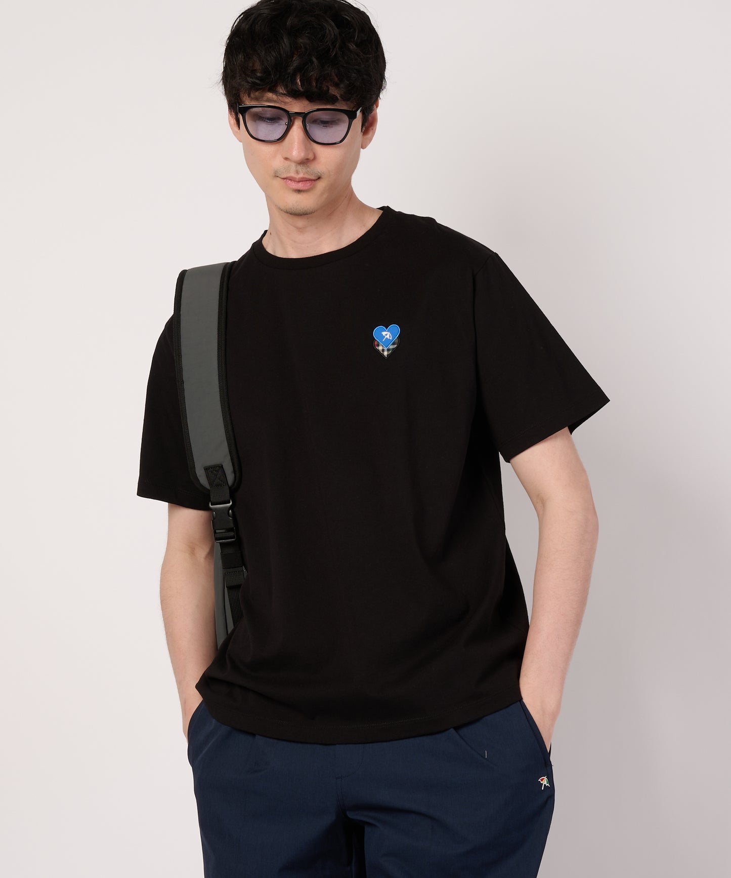 ハートモチーフ シェア Tシャツ