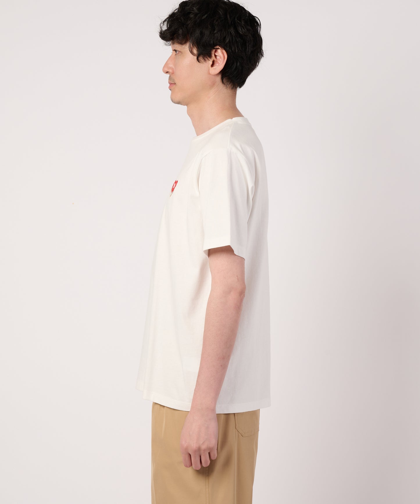 ハートモチーフ シェア Tシャツ