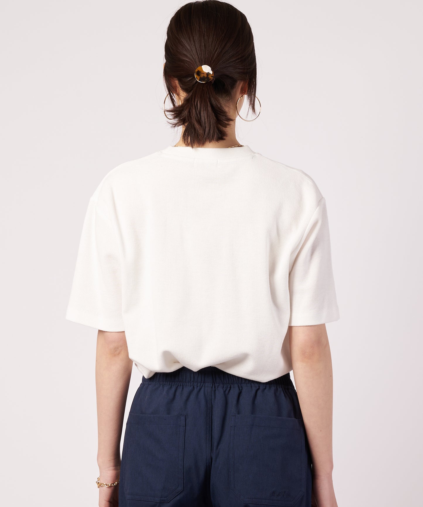 シェア サーフニット 異素材ポケットTシャツ
