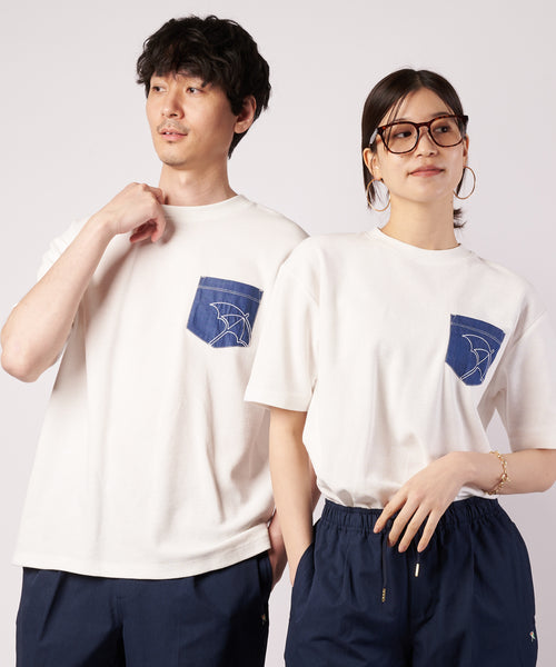 アーノルド パーマー(Arnold Palmer)シェア サーフニット 異素材ポケットTシャツ