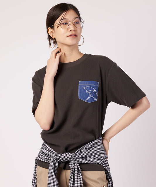 Arnold Palmer　シェア サーフニット 異素材ポケットTシャツ