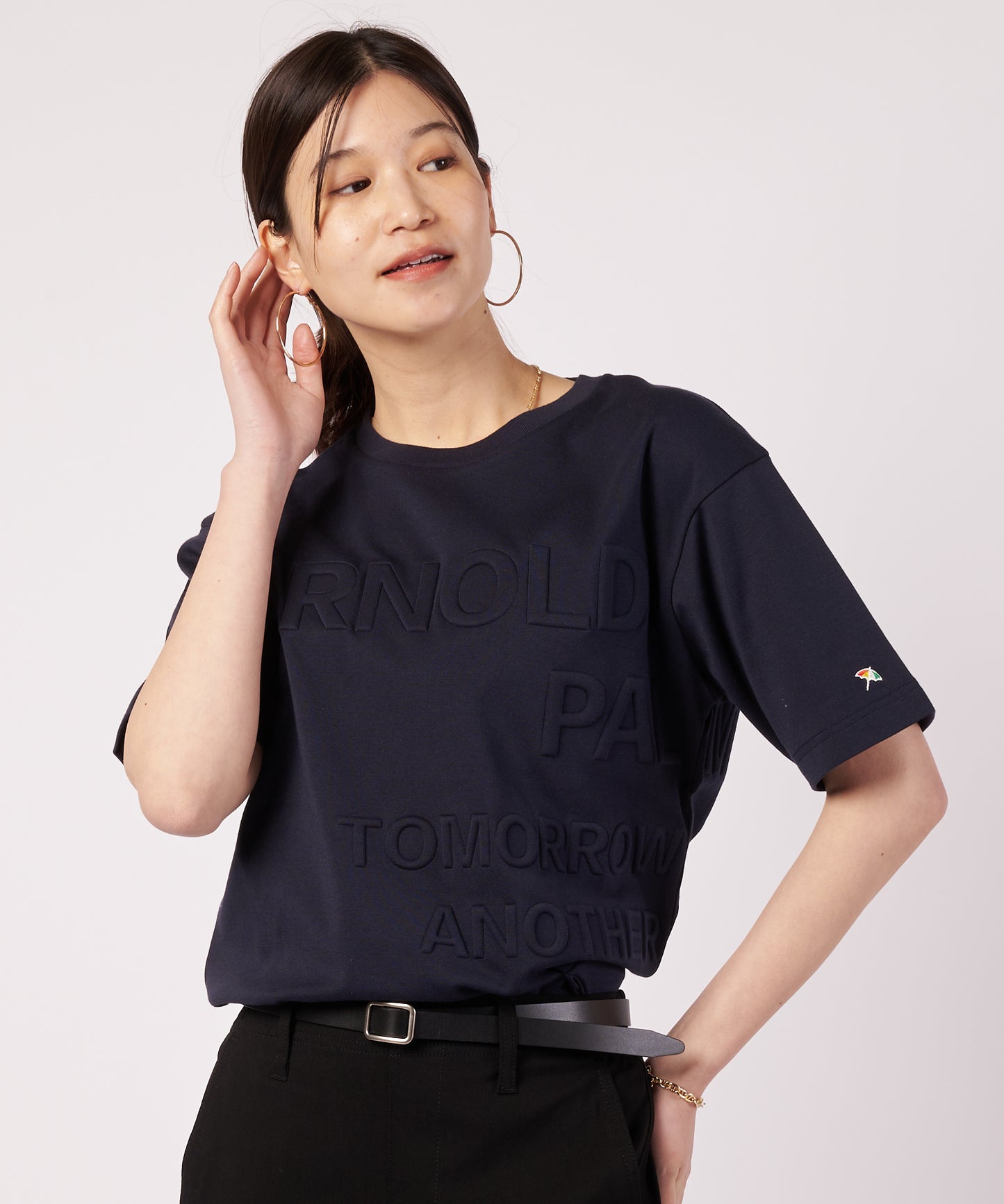 AIR FLEX シェア エンボスロゴ Tシャツ
