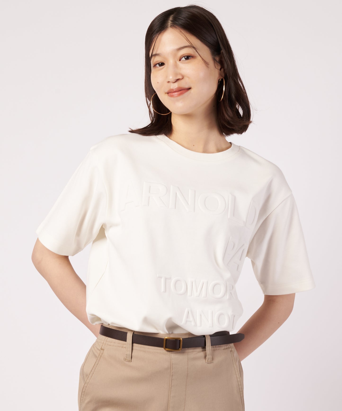 AIR FLEX シェア エンボスロゴ Tシャツ