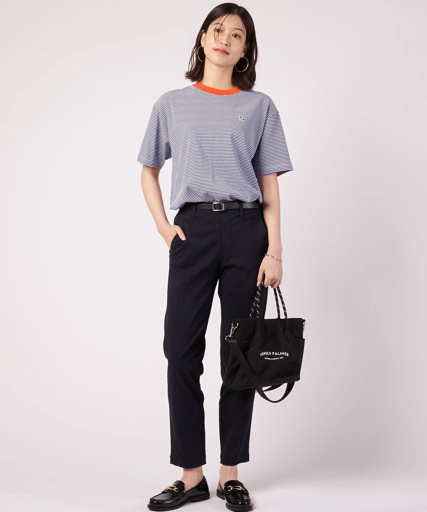 【ポイント5倍】シェア ボーダー リンガー Tシャツ