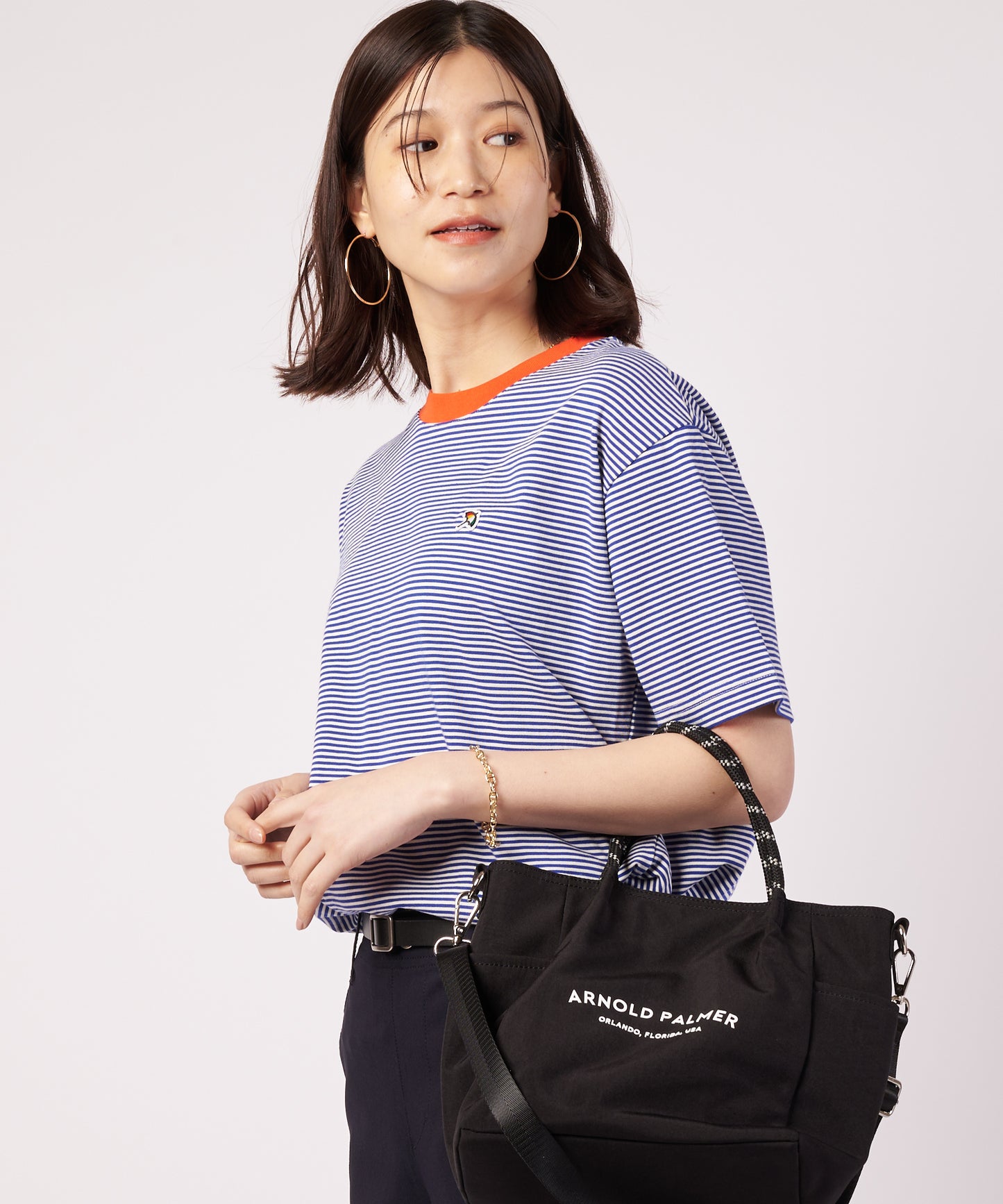 【ポイント5倍】シェア ボーダー リンガー Tシャツ