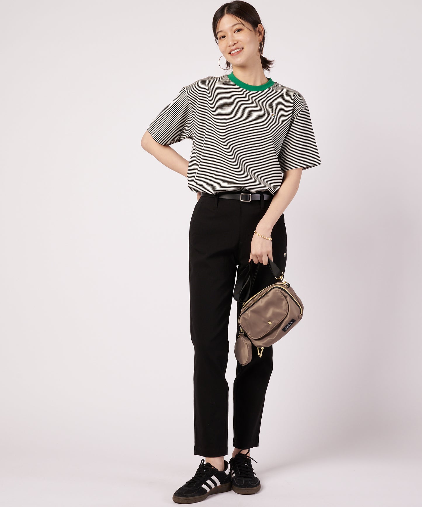 【ポイント5倍】シェア ボーダー リンガー Tシャツ