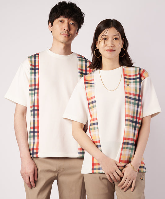 Arnold Palmer　 【ポイント5倍】シェア パーマーチェック ドッキング Tシャツ