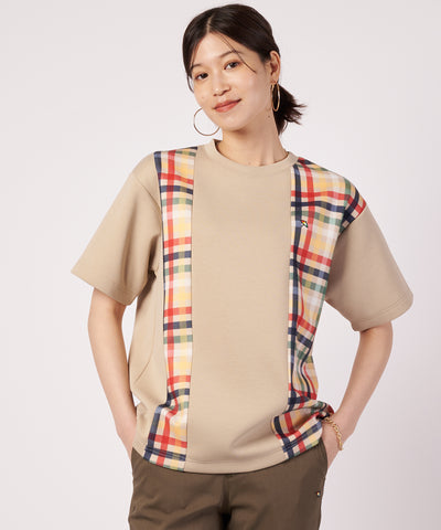 シェア パーマーチェック ドッキング Tシャツ