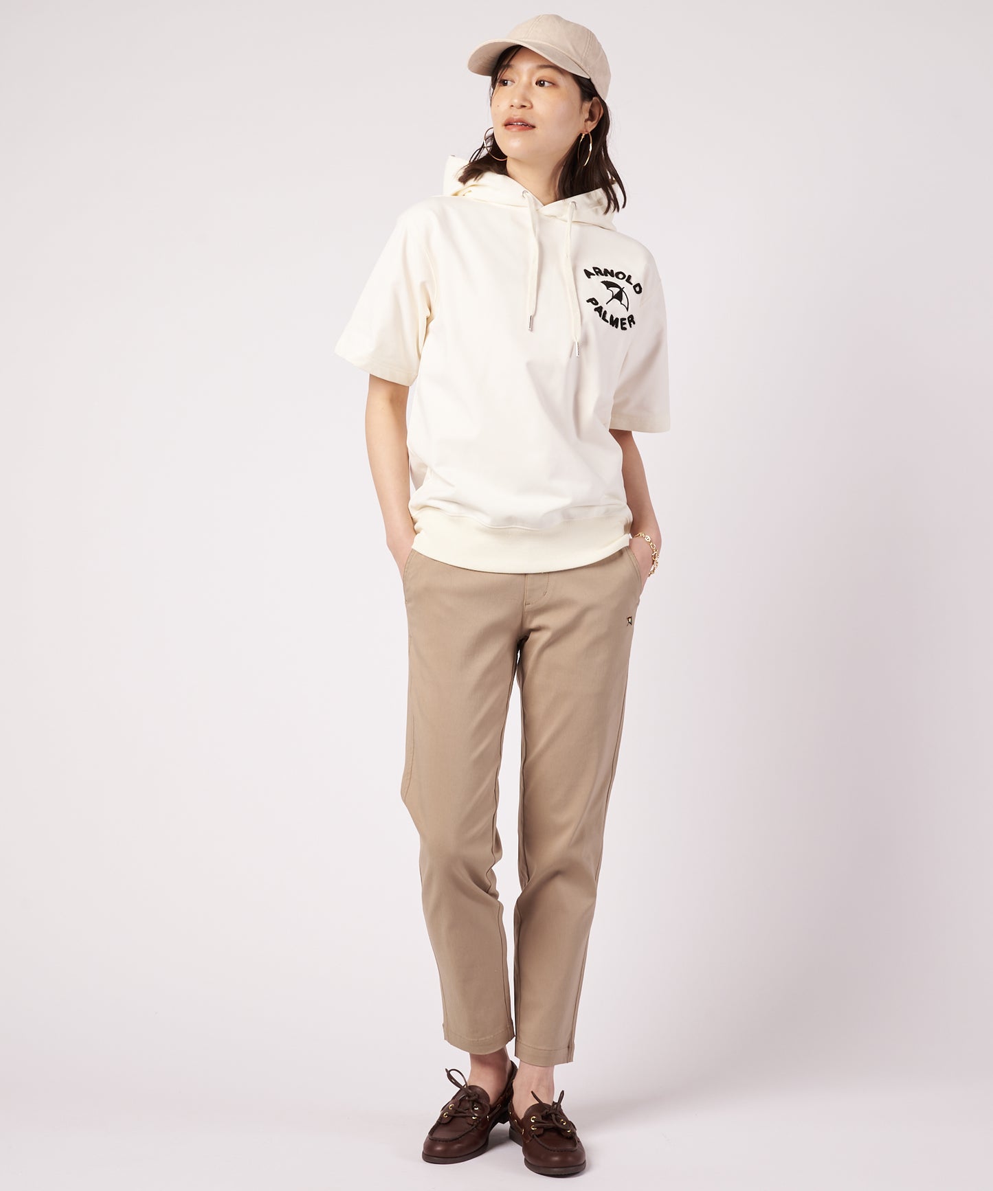 AIR FLEX シェア スウェット 半袖フーディ
