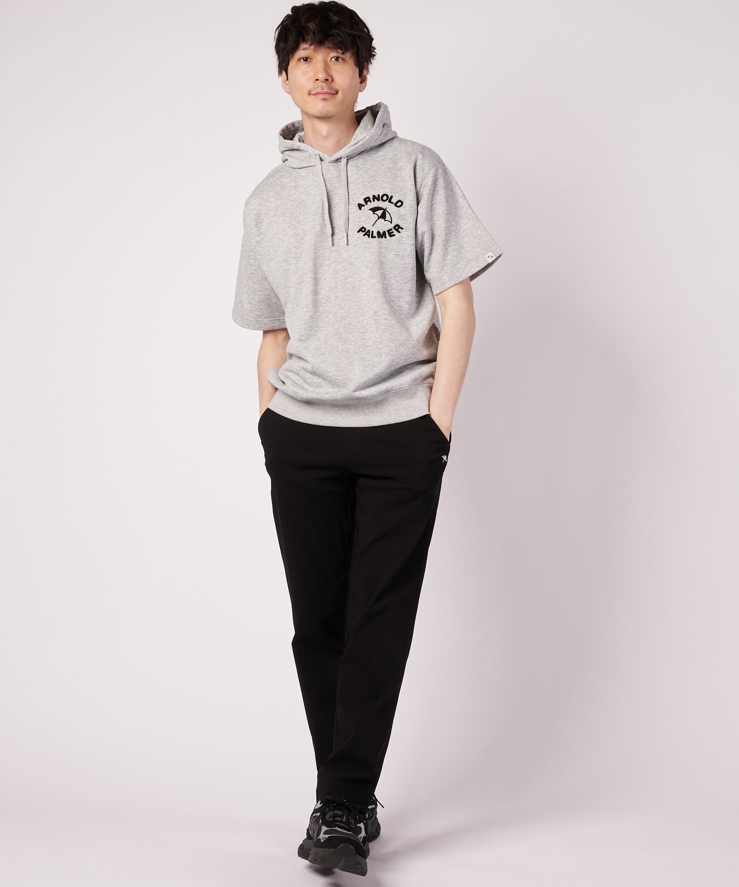 AIR FLEX シェア スウェット 半袖フーディ